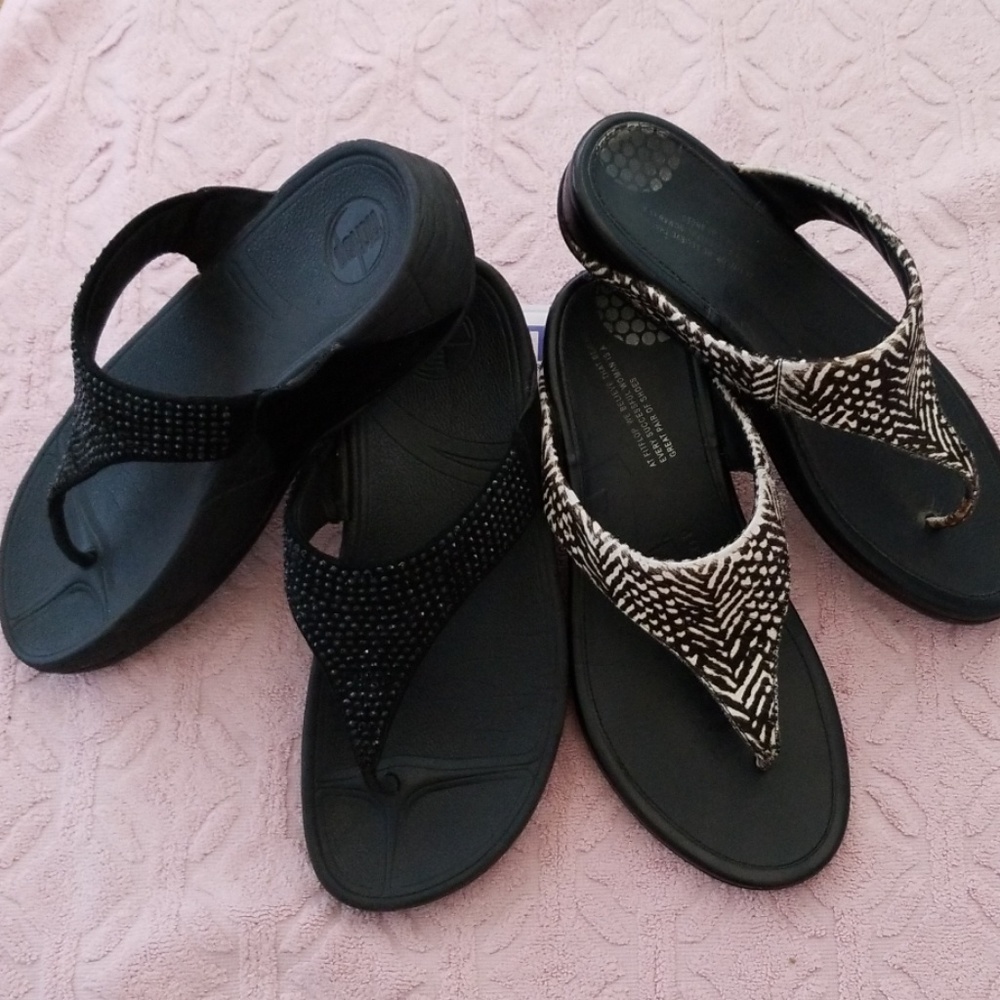 Fitflops size 8 - 2 pairs